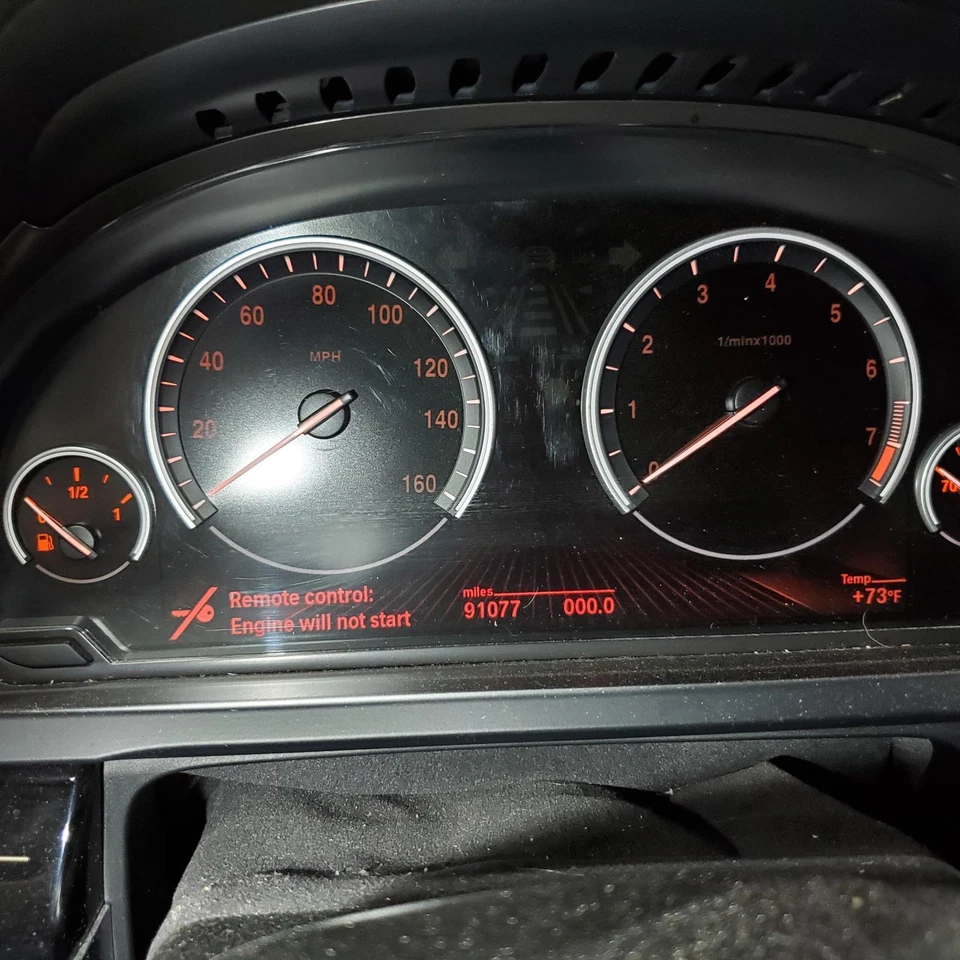 BMW BMW 750i Speedometer (cluster), (4.4L, twin turbo), digital, w/head-up dis - Изображение 1 из 1