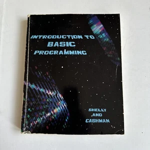 Vintage Computer Book-Introduction to Basic Programming-Shelly and Cashman-1982 - Picture 1 of 3