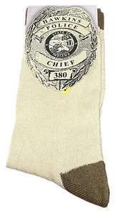 Stranger Things Netflix Hawkins Police Dept. Indiana Socks Culturefly Exclusive - Picture 1 of 3
