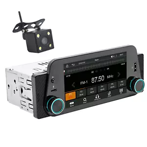 For Apple CarPlay Android Auto 5in 1 Din Car Stereo Radio Multimedia MP5 Player - Picture 1 of 24