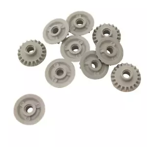 10 NEW LEGO Technic, Gear 20 Tooth Bevel with Pin Hole Light Bluish Gray - Picture 1 of 1