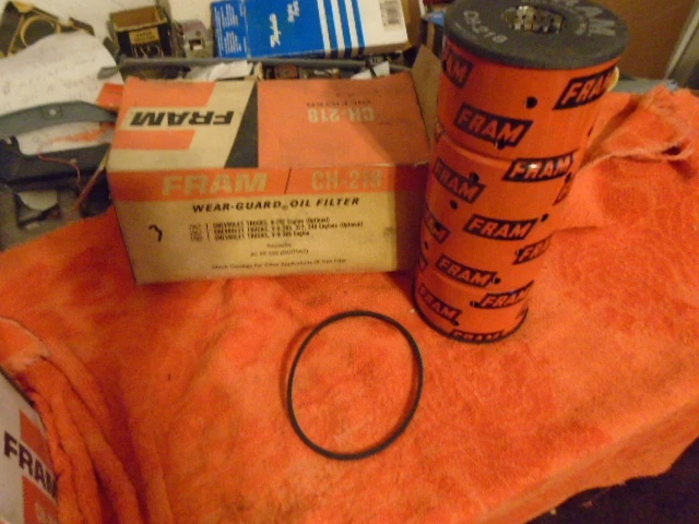 Filtro de óleo Chevy GMC caminhão 6 +8 67-71 gm caminhão   - Imagem 1 de 1