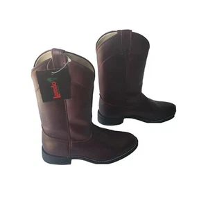 Botas occidentales de cuero vintage Laredo talla 6,5 M EE. UU. color vino nuevas con caja - Imagen 1 de 9