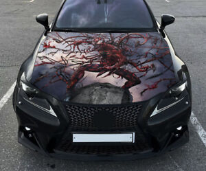 Carnage Car Hood Wrap Vinyl Decal Full Color Graphics Sticker Fit Any Vehicle #2