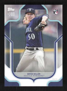 Bryce Miller RC 2023 Topps x J-Rod Show Out Collection   Seattle Mariners #47