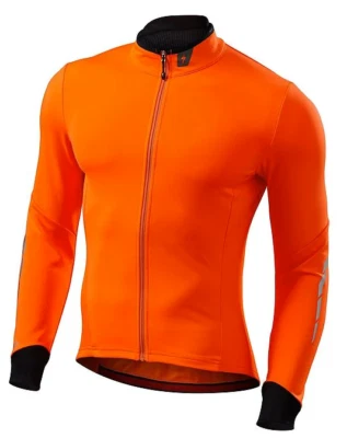 Men's Small SPECIALIZED ELEMENT 1.0 Reflective Cycling Jacket, Neon Orange, NWT - Image 1 of 4