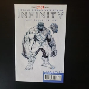 Infinity 3 of 6 - 1:50 Variant Marvel Black Dwarf Cover - Jerome Opena 2013 - Picture 1 of 12