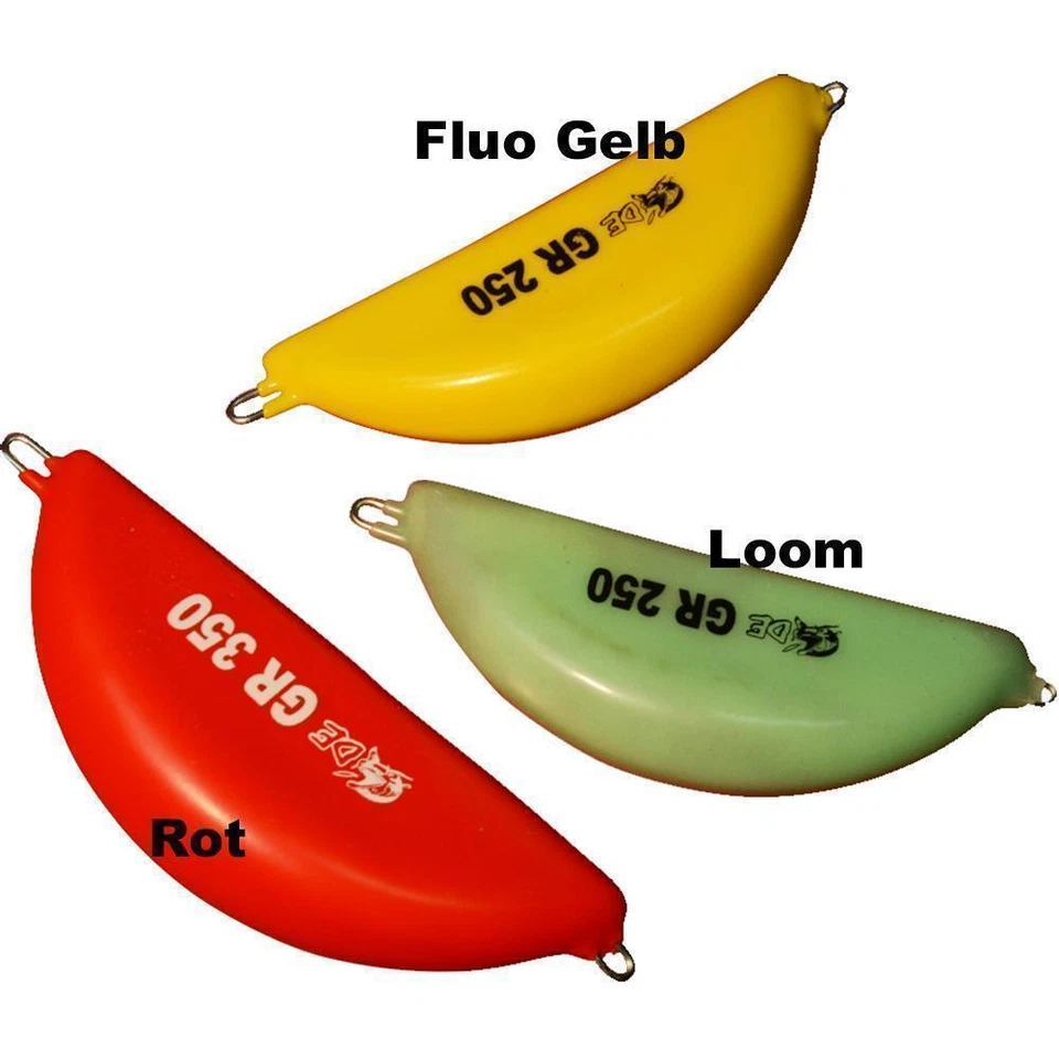 Eisele Kutscher Blei 250g, 350g Rot, Gelb, Loom, Schleppblei Kunststoffummantelt - Bild 1 von 1