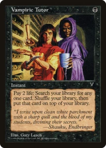 Vampiric Tutor x1 Visions MTG - EX/NM - R72 - 4RCards - Picture 1 of 1
