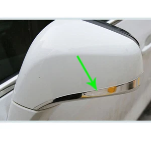 2x For Buick Encore 2013-2018 Front Left Right Rearview Mirror Stainless Frame - Picture 1 of 1