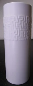 ROSENTHAL GERMANY STUDIO LINE DESIGNER CUNO FISCHER WEISSE VASE - Bild 1 von 8