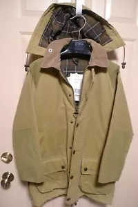 BARBOUR- A176 SPORTING BEAUFORT WAXED COTTON JACKET- MADE @UK -NEW OLD STOCK- 38 - Picture 1 of 24