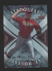 Brandon Webb 2008 Upper Deck Starquest Super Rare Diamond Backs SQ-28 A1 - Bild 1 von 2