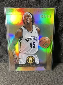 2012-13 Panini Gold Standard Gerald Wallace  /349! Brooklyn Nets! Card #115