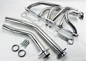 L6 144/170/200/250 CID Stainless Steel Performance Exhaust Headers for Ford Merc - Bild 1 von 6