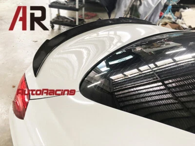 For BMW F06 640i 650i M6 Gran Coupe Carbon Fiber V Type Trunk Wing Spoiler CF - Image 1 of 3