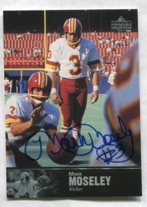 1997 UPPER DECK LEGENDS MARK MOSELEY AUTOGRAPH - Picture 1 of 1
