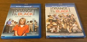 Orange Is The New Black- Season 1 & 2 Blu-ray - S2 new/sealed - Netflix TV Show - Bild 1 von 2