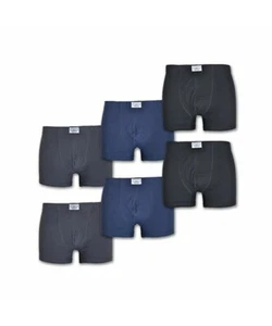6 pezzi di boxer uomo in cotone elasticizzato BXR-EL02 - Imagen 1 de 2
