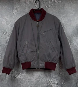 Rare BOSS Hugo Boss Vintage INABA Bomber Jacket Nylon Blend Size M - Picture 1 of 10