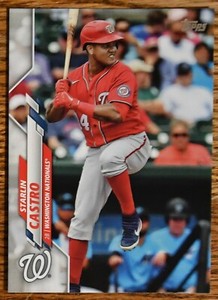2020 Topps Update #U5 #5 Starlin Castro Washington Nationals