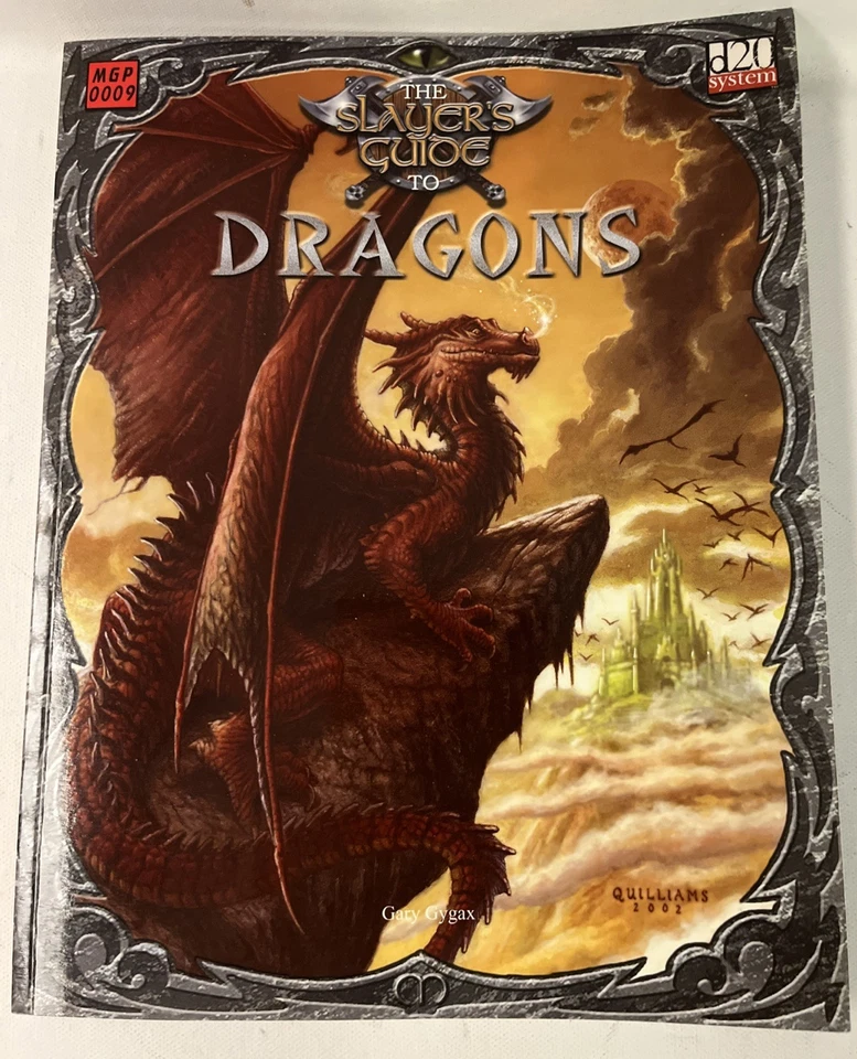 The Slayer's Guide to Dragons (D&D 3.0 d20 2002 Mongoose Publishing MGP0009) - Image 1 of 2