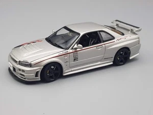 1/43 Autoart Nissan Skyline R34 Nismo Z-Tune (2001 Silver) - 60180 - Foto 1 di 6
