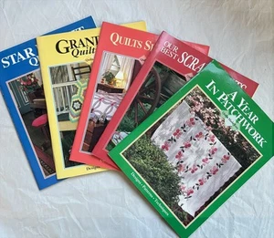 Quilts Made Easy Pattern Bundle 60 Easy to Make Full Size Patterns 5 Books 1995 - Picture 1 of 7