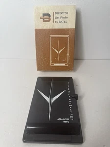 Vintage 70er Jahre Bates Director Listenfinder Metall Standard of Excellence DBR braun - Bild 1 von 23