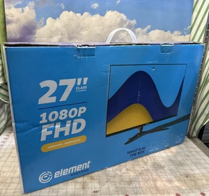 New. Element EM2FPAB24B 24 inch IPS LCD Monitor - Black - Picture 1 of 8
