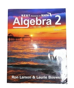 Florida's B.E.S.T. Standards for Math-Algebra 2 w/CalcChat & CalcView Vol 2 - Imagen 1 de 3
