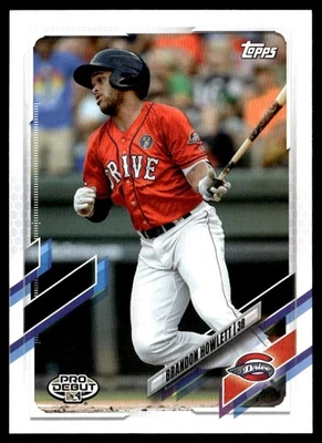 2021 Topps Pro Debut Brandon Howlett Greenville Drive #PD-105 - Image 1 of 2