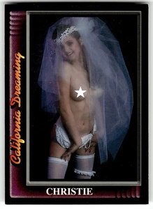 1991 Holo Sexy Ladies California Dreaming Card #P24 Christie - Picture 1 of 4