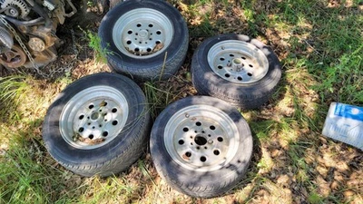 Juego completo de 4 ruedas Weld Racing Draglites 15 en 4 orejetas Foto 1 de 4