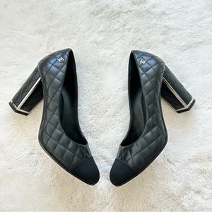 CHANEL women high heel shoes size 36 EU Authentic Retail 1450$ - Picture 1 of 10