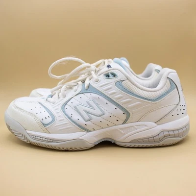 Zapatillas deportivas de tenis New Balance 654 blancas WC654W para mujer talla 10 B Foto 1 de 4