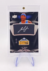 2008-09 Upper Deck Black J.R. Smith Team Logo Autographs 1/25 - Jersey # - Picture 1 of 3
