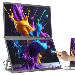 UPERFECT Delta 18,5 Zoll 100Hz Touchscreen Dual Portable Monitor 1920 * 1080 FHD - Afbeelding 1 van 10