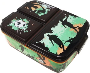 Children'S Lunch Box - Sandwich Box with Compartments - BPA Free Plastic - Green - Picture 1 of 12
