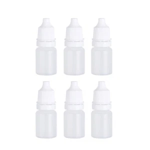 6 pezzi bottiglie contagocce vuote in plastica spremibili 5 ml contagocce liquido occhi goccia - Foto 1 di 12