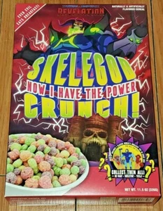 He-Man Masters of the Universe Revelation Skeletor Crunch Cereal MOTU - Picture 1 of 6