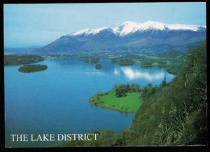 Derwentwater & Skiddaw From Surprise View Lake District Cumbria Postcard - Picture 1 of 2