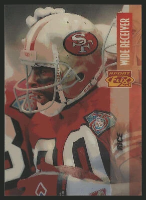 1995 Sportflix #3 Jerry Rice - Image 1 of 2
