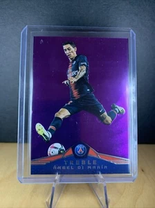 Angel Di Maria 2018-19 Panini Treble Soccer Purple /75 - Picture 1 of 3