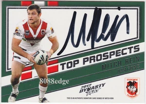 2012 SELECT NRL TOP PROSPECTS SIGNATURE #TPS12: MITCH REIN #266/300 DRAGONS - Picture 1 of 1