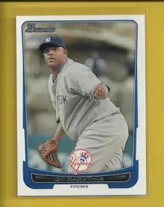 CC Sabathia 2012 Bowman Card # 190 Indians New York Yankees Baseball MLB - Picture 1 of 2