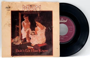 PRISM - WINGS OF YOUR LOVE / DON'T LET HIM KNOW - 45 & PS - Picture 1 of 2