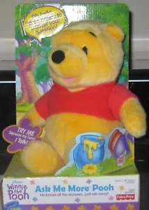 FISHER PRICE - ASK ME MORE POOH ** BRAND NEW** DATED 2000 - Picture 1 of 2