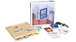 60 Second City 2-Player Collaborative Game New Factory Sealed By Buffalo Games - Picture 1 of 2