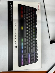 Alienware AW420K Tenkeyless RGB Wired USB Mechanical Gaming Keyboard - Picture 1 of 5